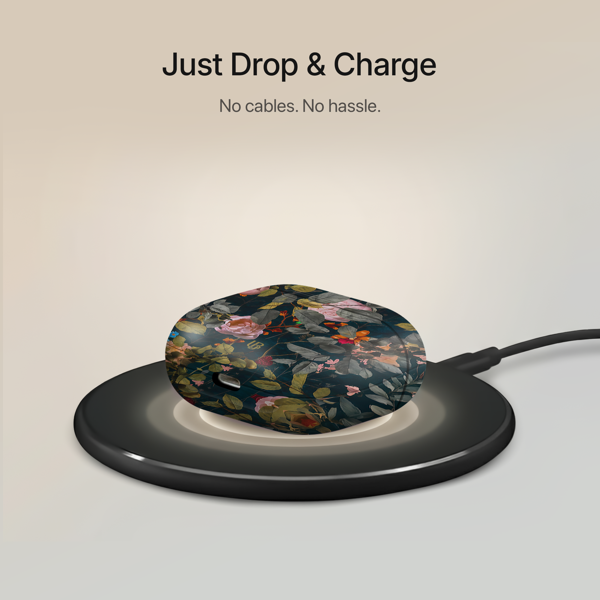 Secret Garden Ultrabling AirPods case open view