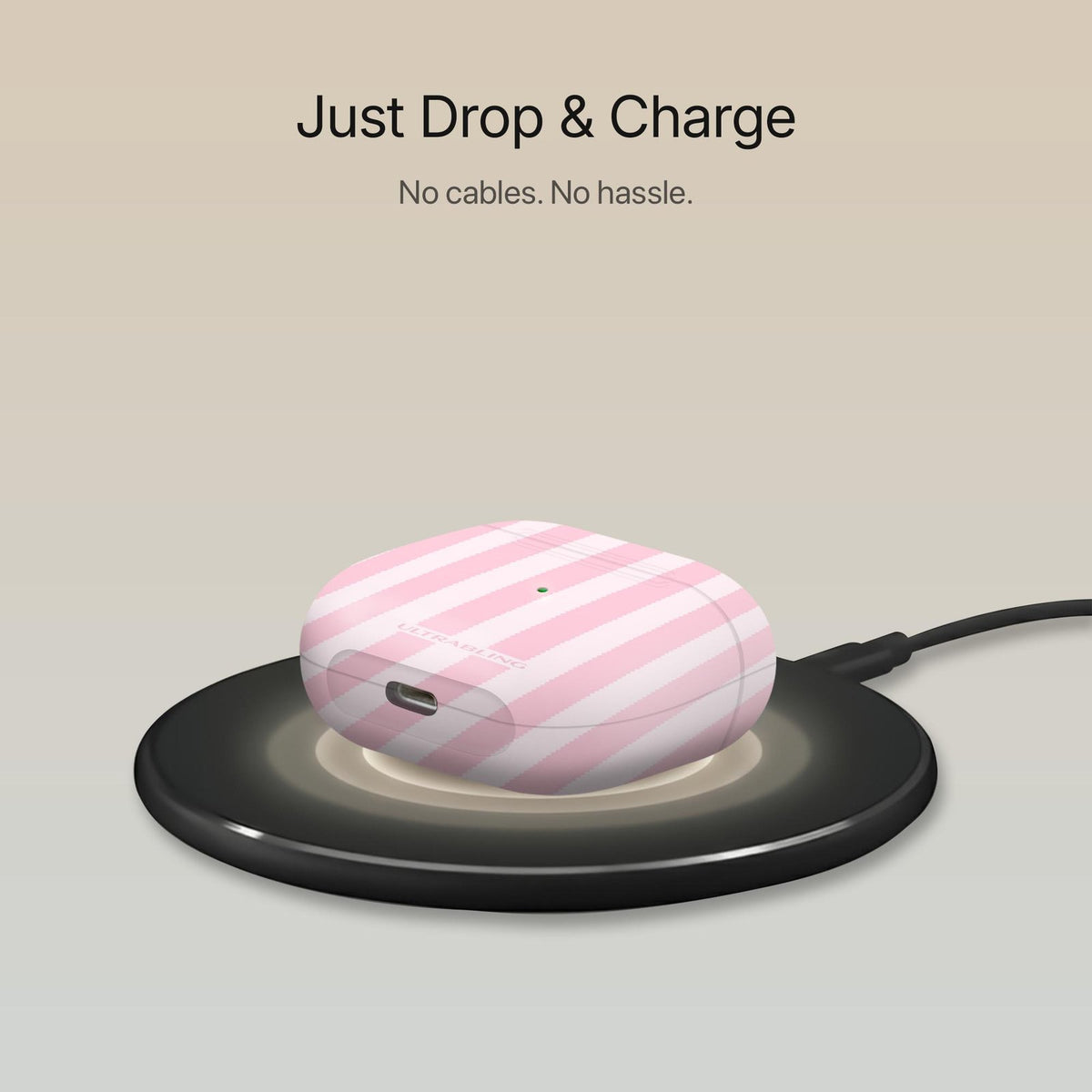 Sugar Stripe - AirPods Case