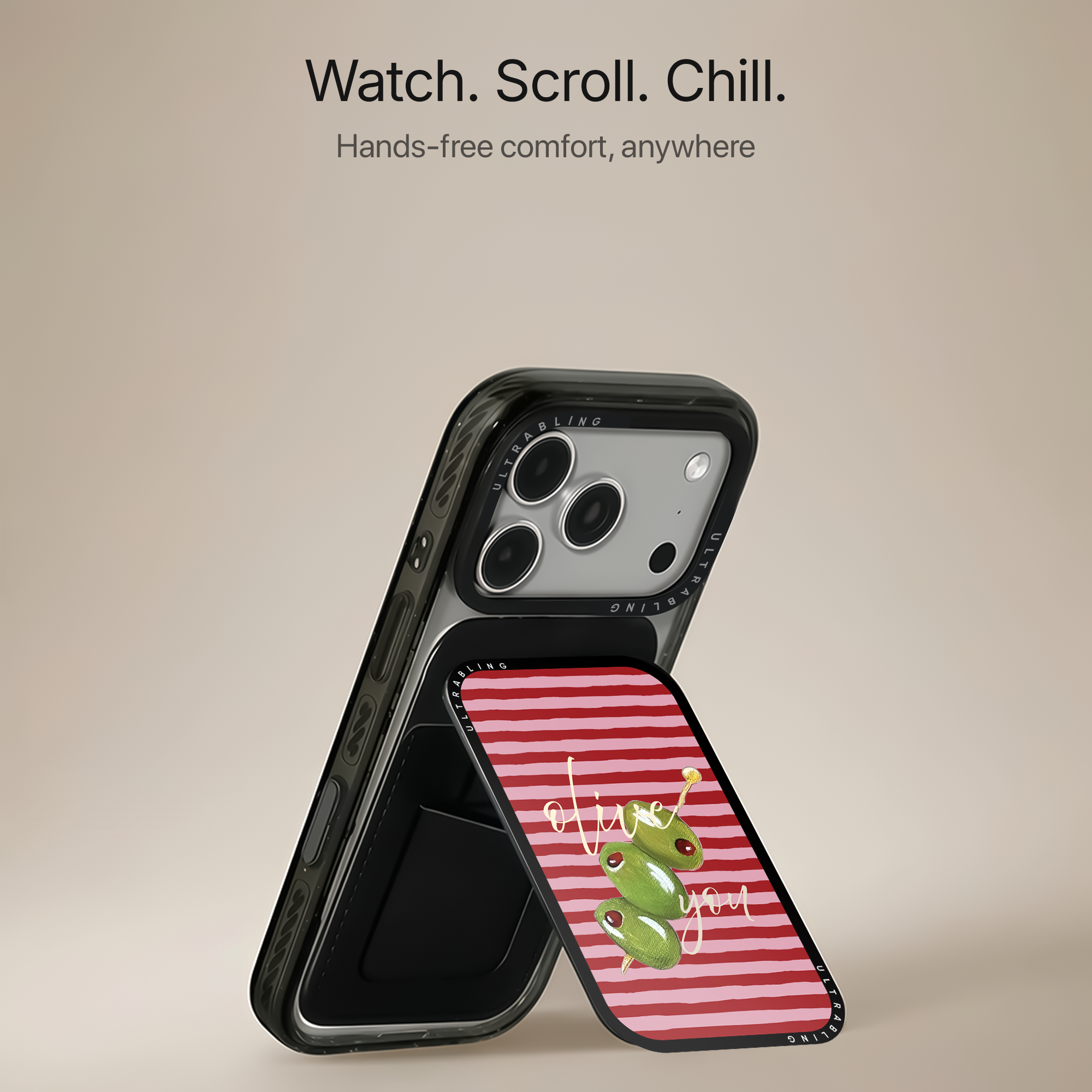 Olive Martini MagSafe Wallet - Angle View