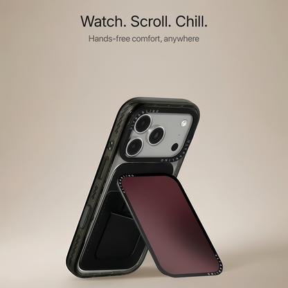 Wine Gloss MagSafe Wallet - Angle View