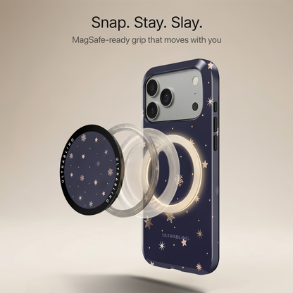 Celestial Night Ultrabling MagSafe Phone Grip - Angled View