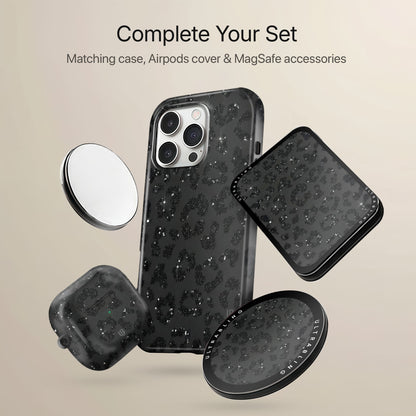 Black Stardust Ultrabling tough AirPods case
