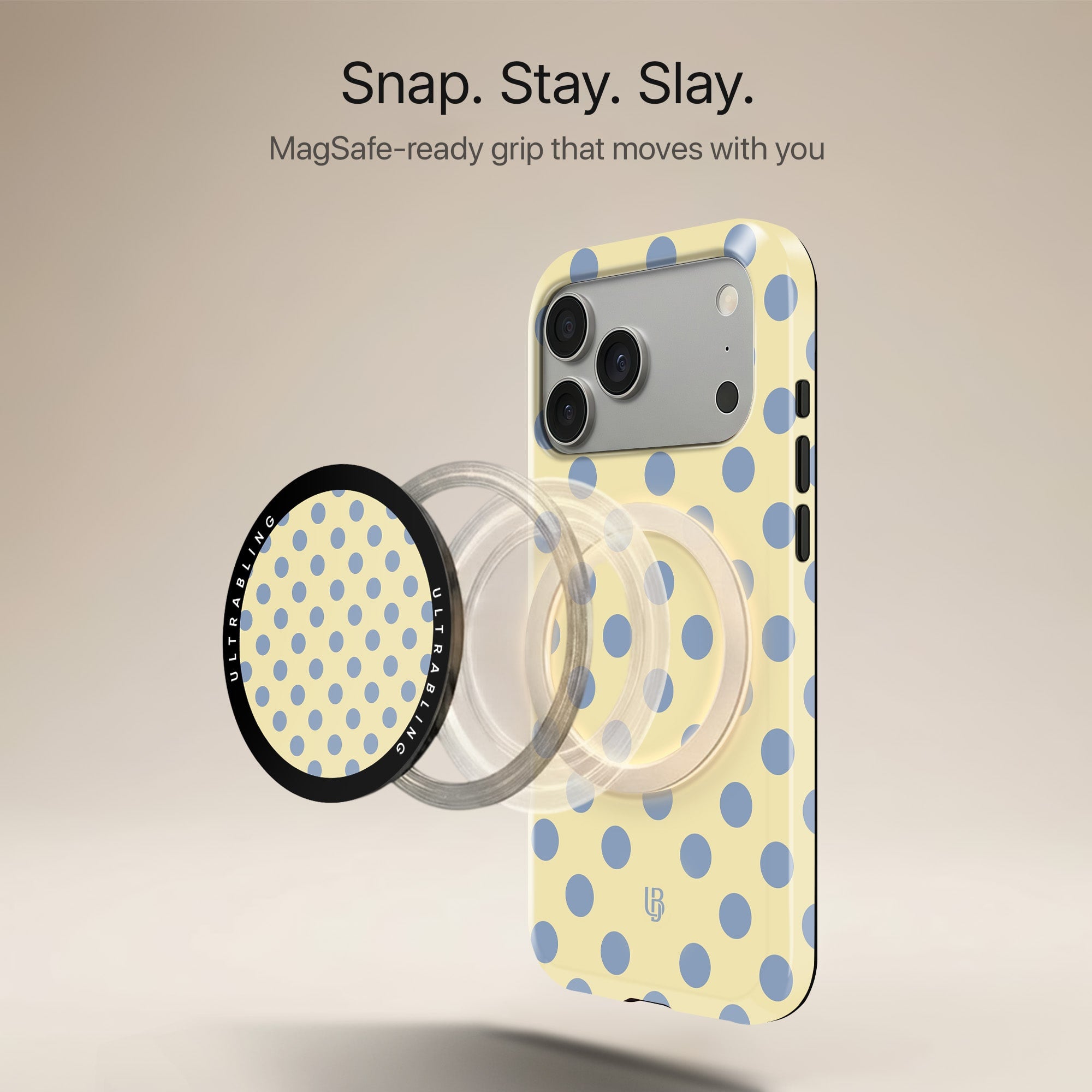 Bluebell Sorbet - MagSafe Phone Grip