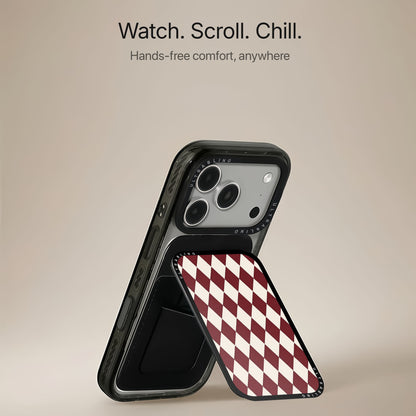 Merlot Harlequin - MagSafe Wallet