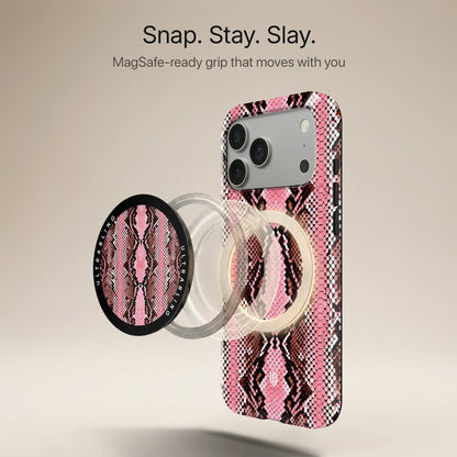 Rosé Python - MagSafe Phone Grip