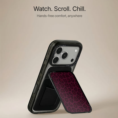 Bordeaux Leopard - MagSafe Wallet
