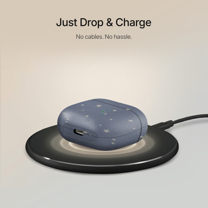 Stardust Sky Ultrabling AirPods case open view