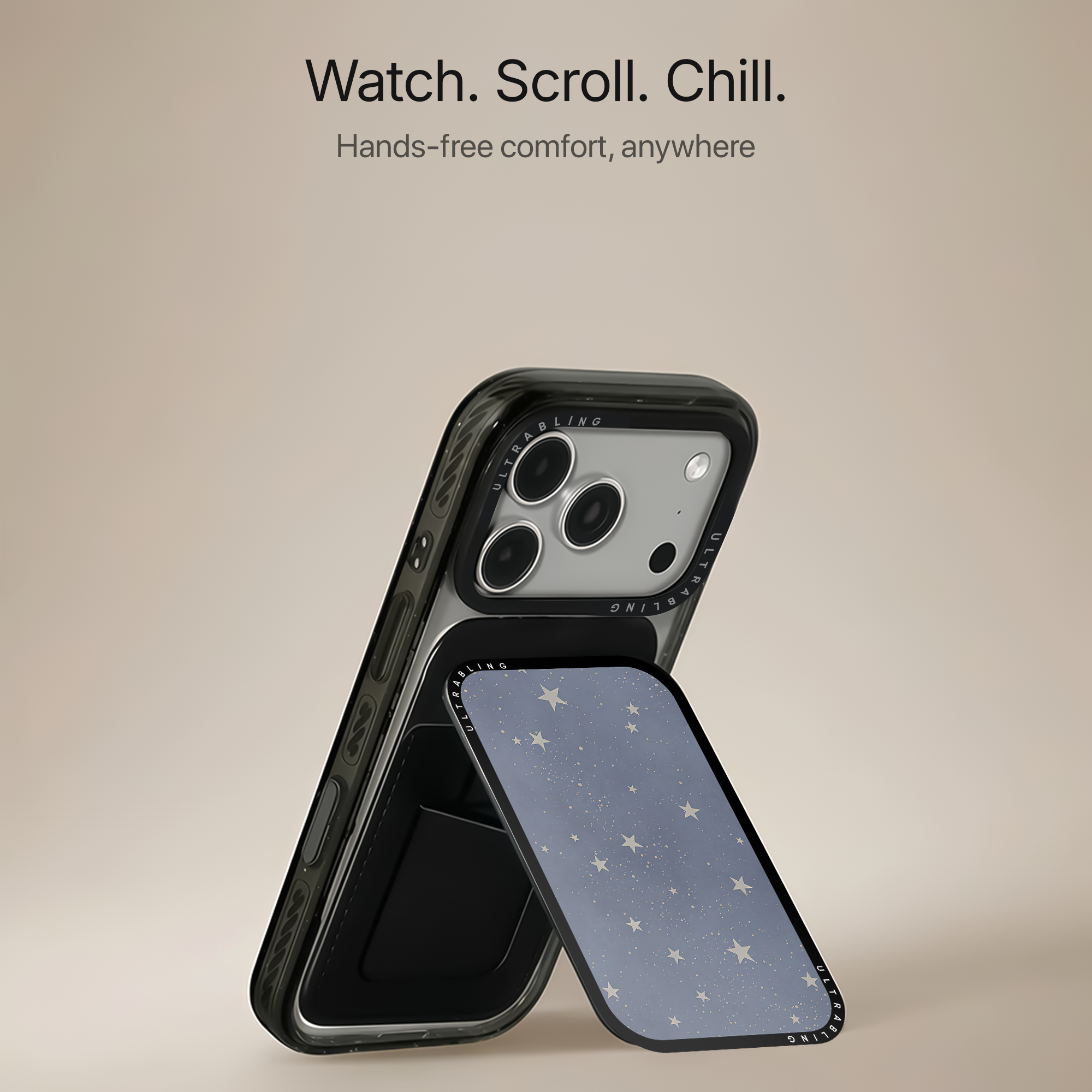 Stardust Sky MagSafe Wallet - Angle View