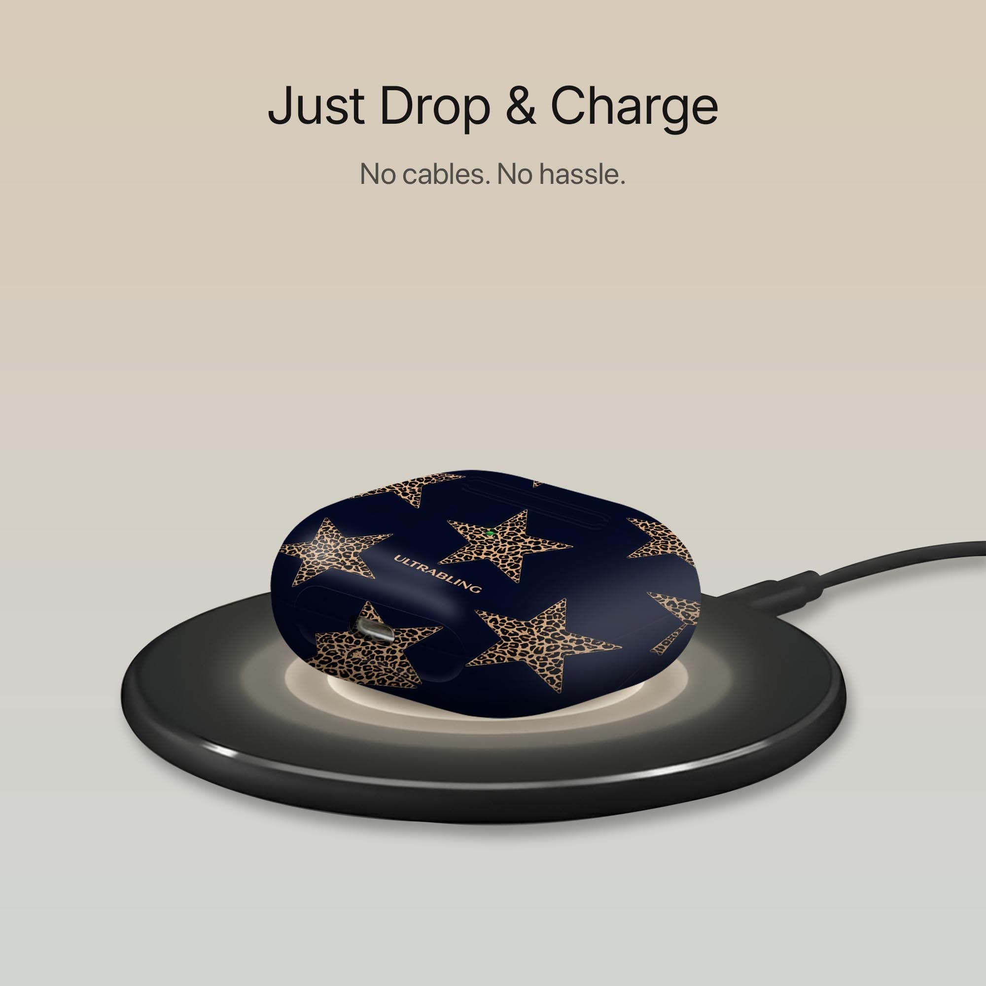 Starlit Noir - AirPods Case