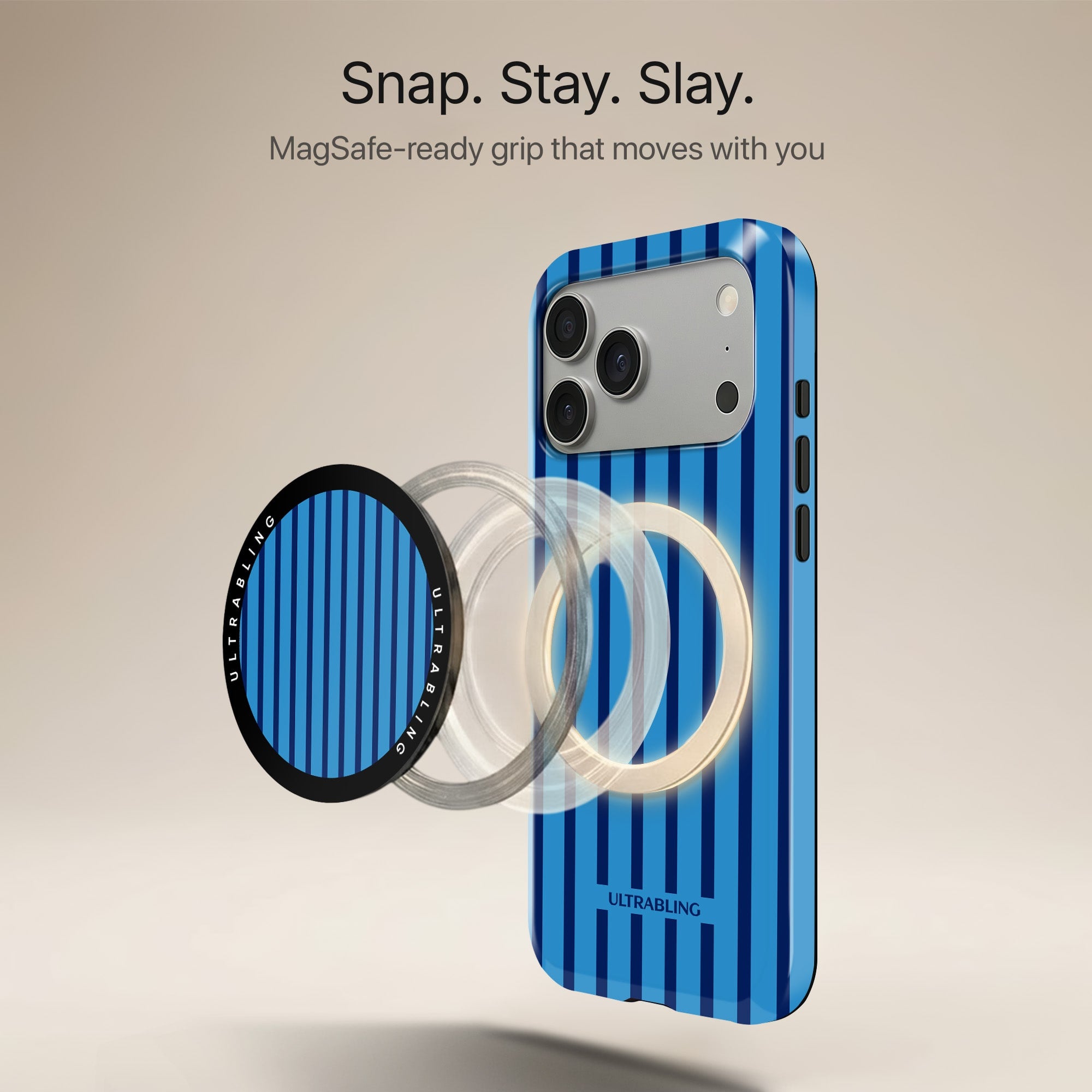 Cobalt Club - MagSafe Phone Grip