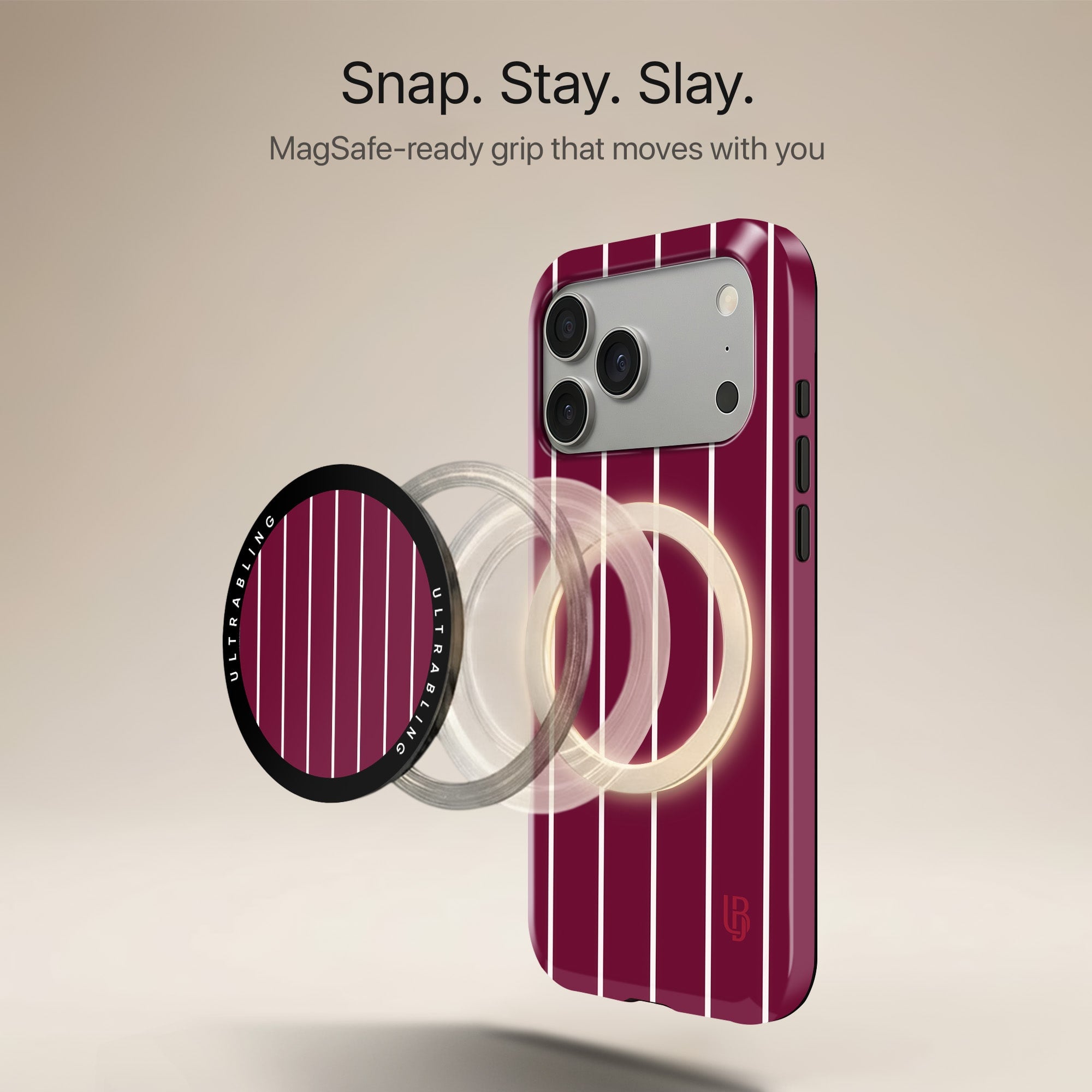 Bordeaux - MagSafe Phone Grip