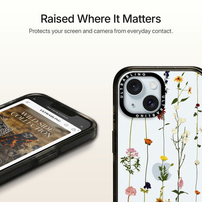 Wildflower Ultrabling Aura iPhone case MagSafe compatible back view