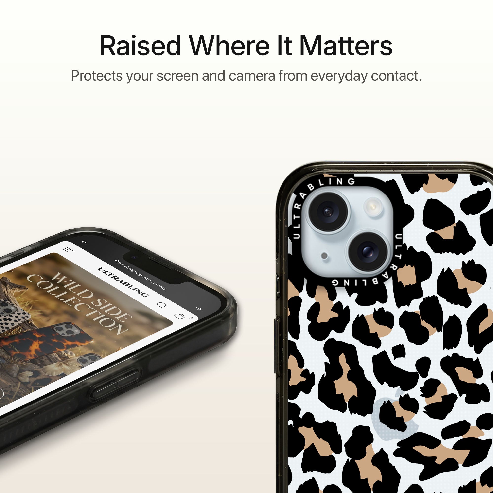 Safari Ultrabling Aura iPhone case MagSafe compatible back view