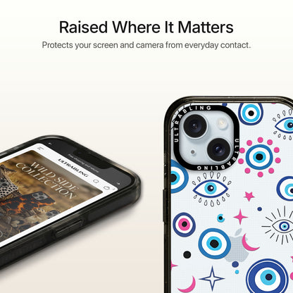 Lucky Eye Ultrabling Aura iPhone case MagSafe compatible back view