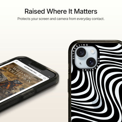 Hypnotic Ultrabling Aura iPhone case MagSafe compatible back view