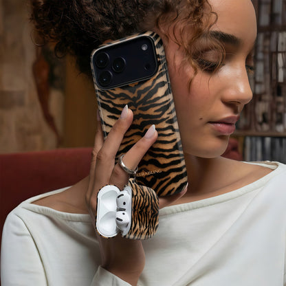 Tiger Sand - AirPods Case by Ultrabling, designer iPhone case, back view
