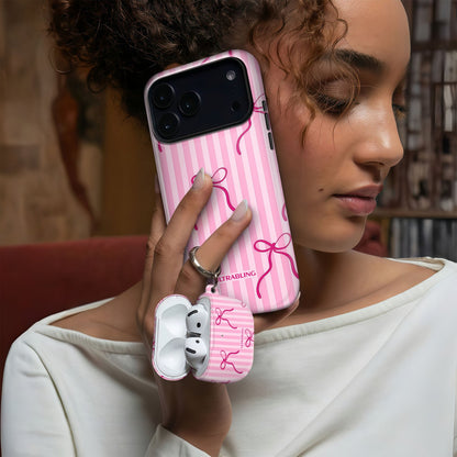 Ribbon Stripe - AirPods Case