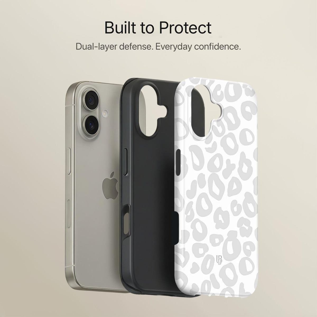 Ivory Leopard - Eclipse Case