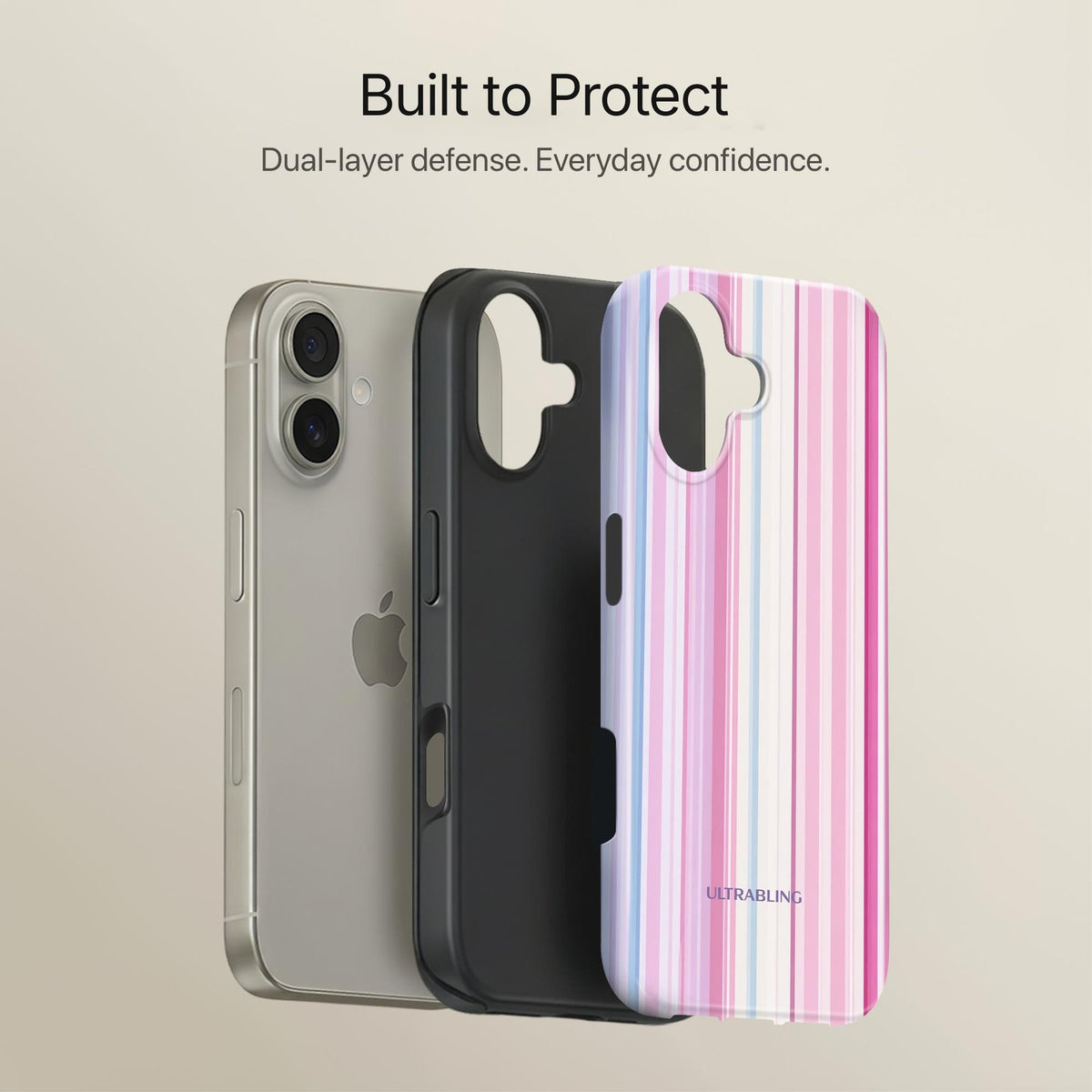 Pastel Stripe - Eclipse Case