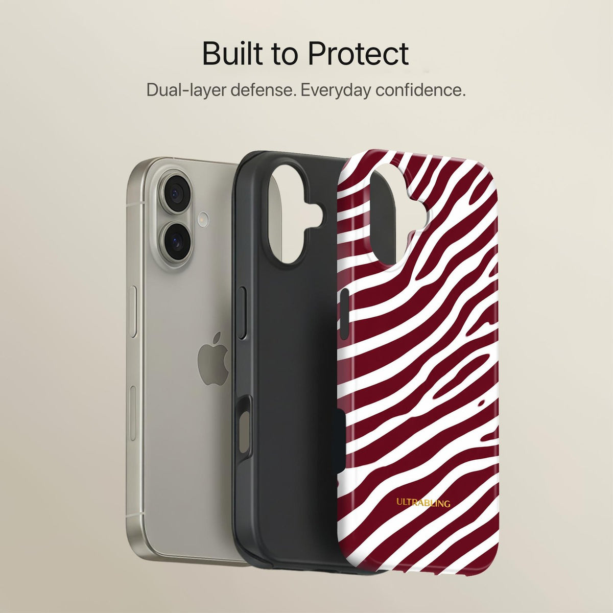 Wine Zebra - Eclipse Case