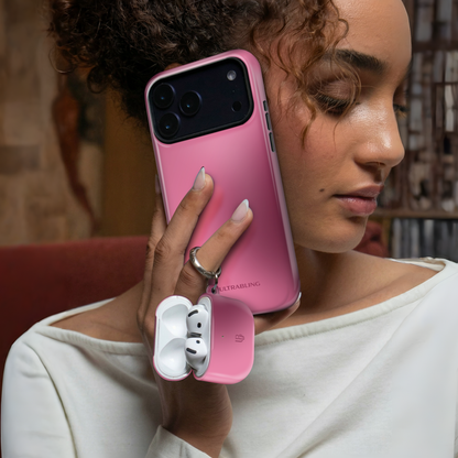 Pink Fade Ultrabling AirPods case detail view