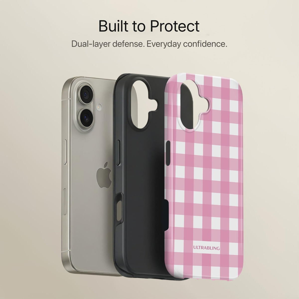 Strawberry Check - Eclipse Case