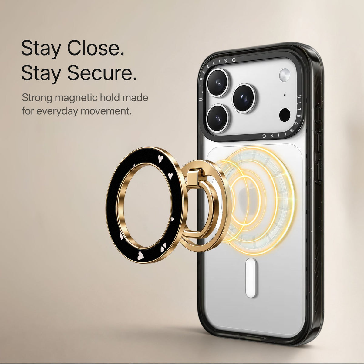 Paper Hearts - MagSafe Ring