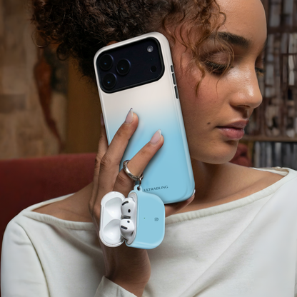 Ocean Fade Ultrabling AirPods case detail view