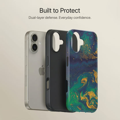 Emerald Nebula Ultrabling full case mockup front view