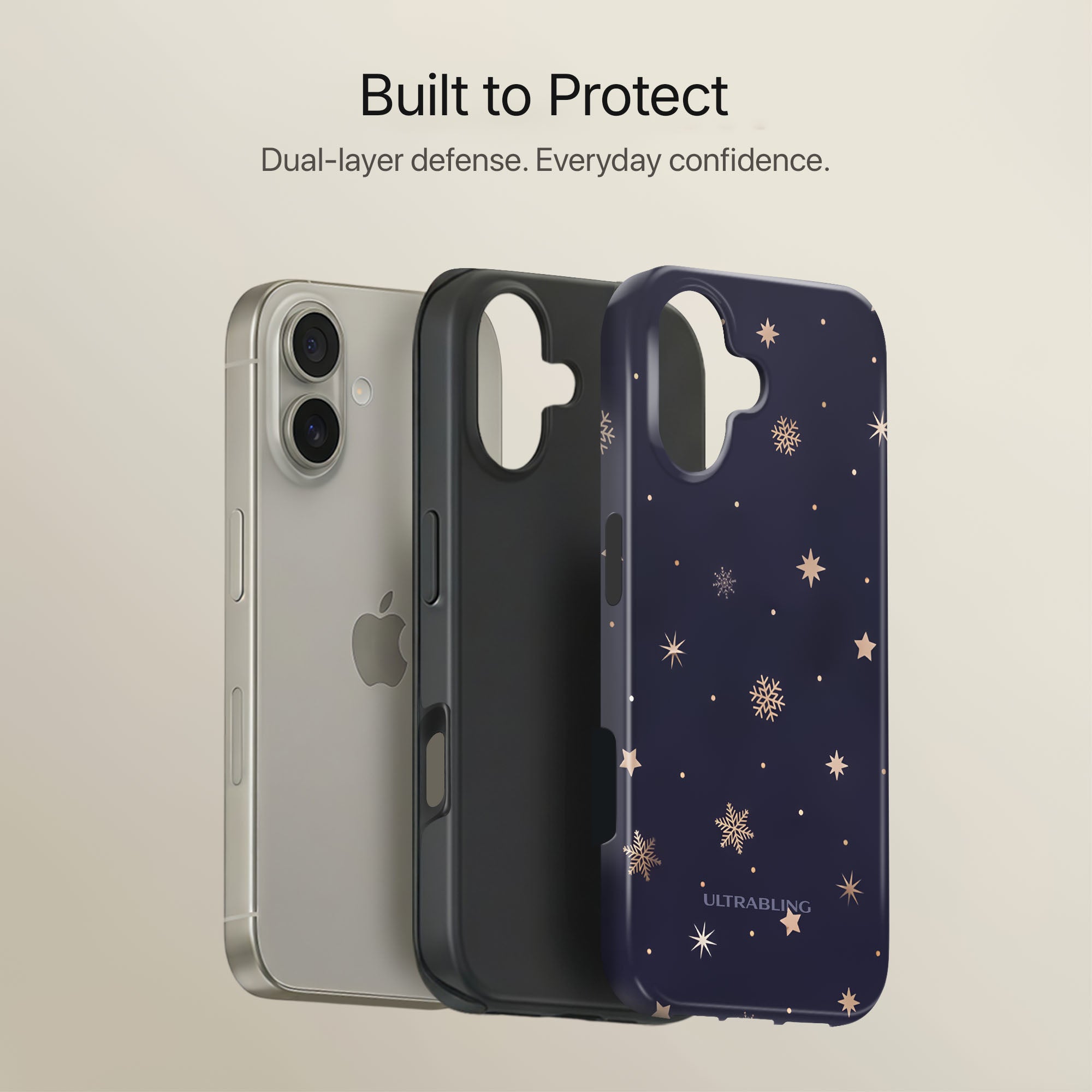 Celestial Night Ultrabling full case mockup front view