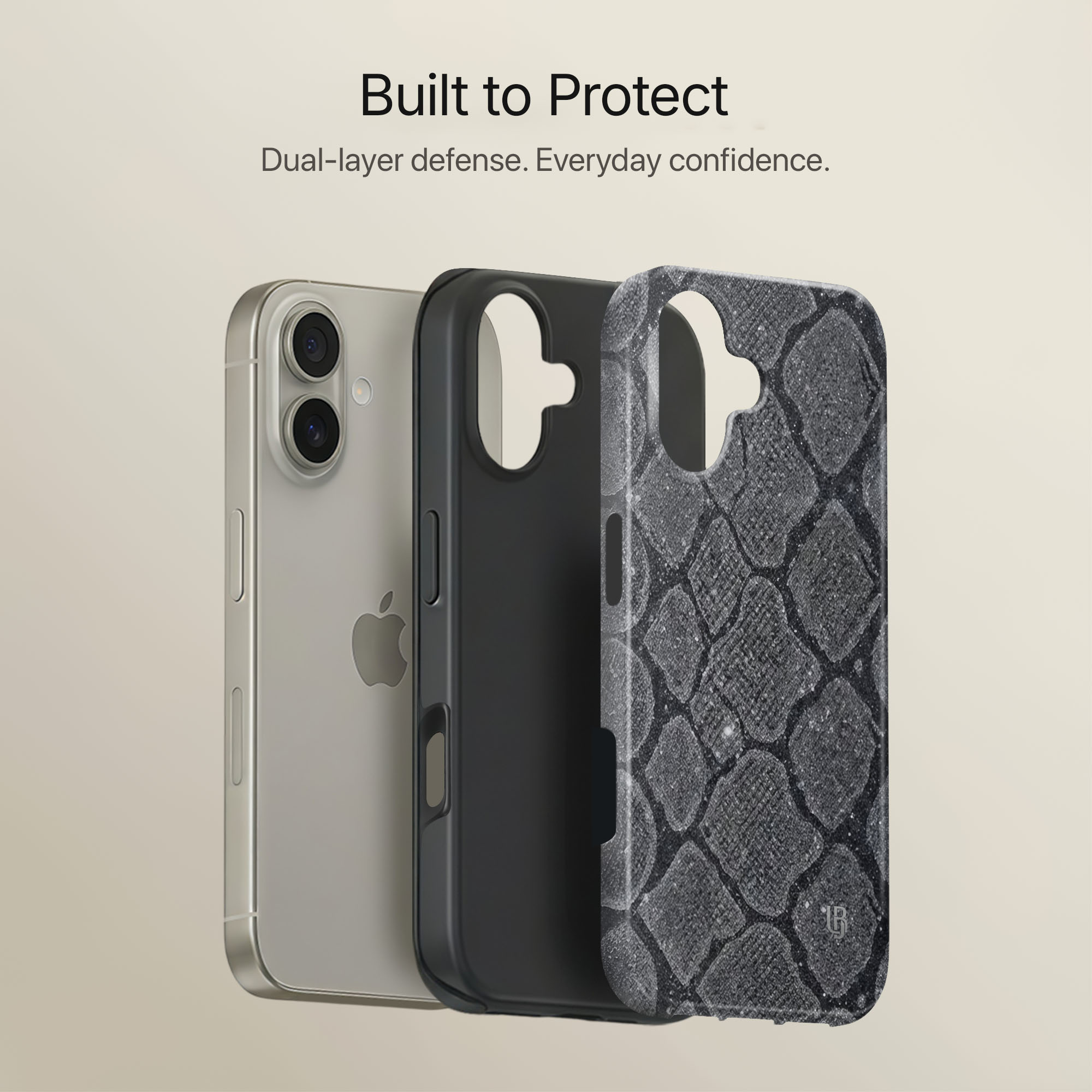 Ash Python Ultrabling full case mockup front view