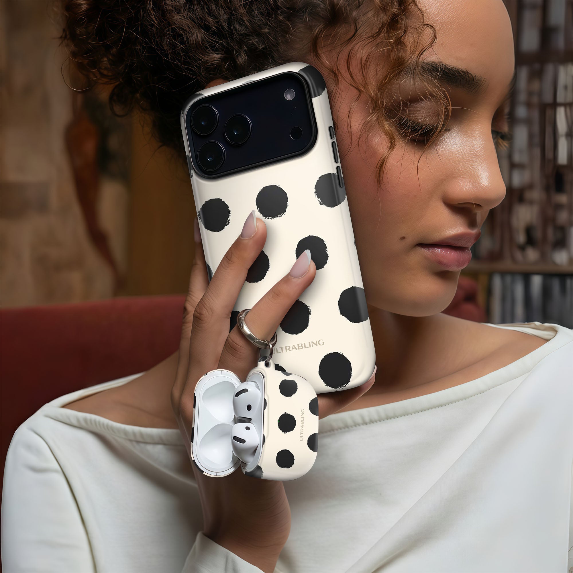 Midnight Confetti - AirPods Case