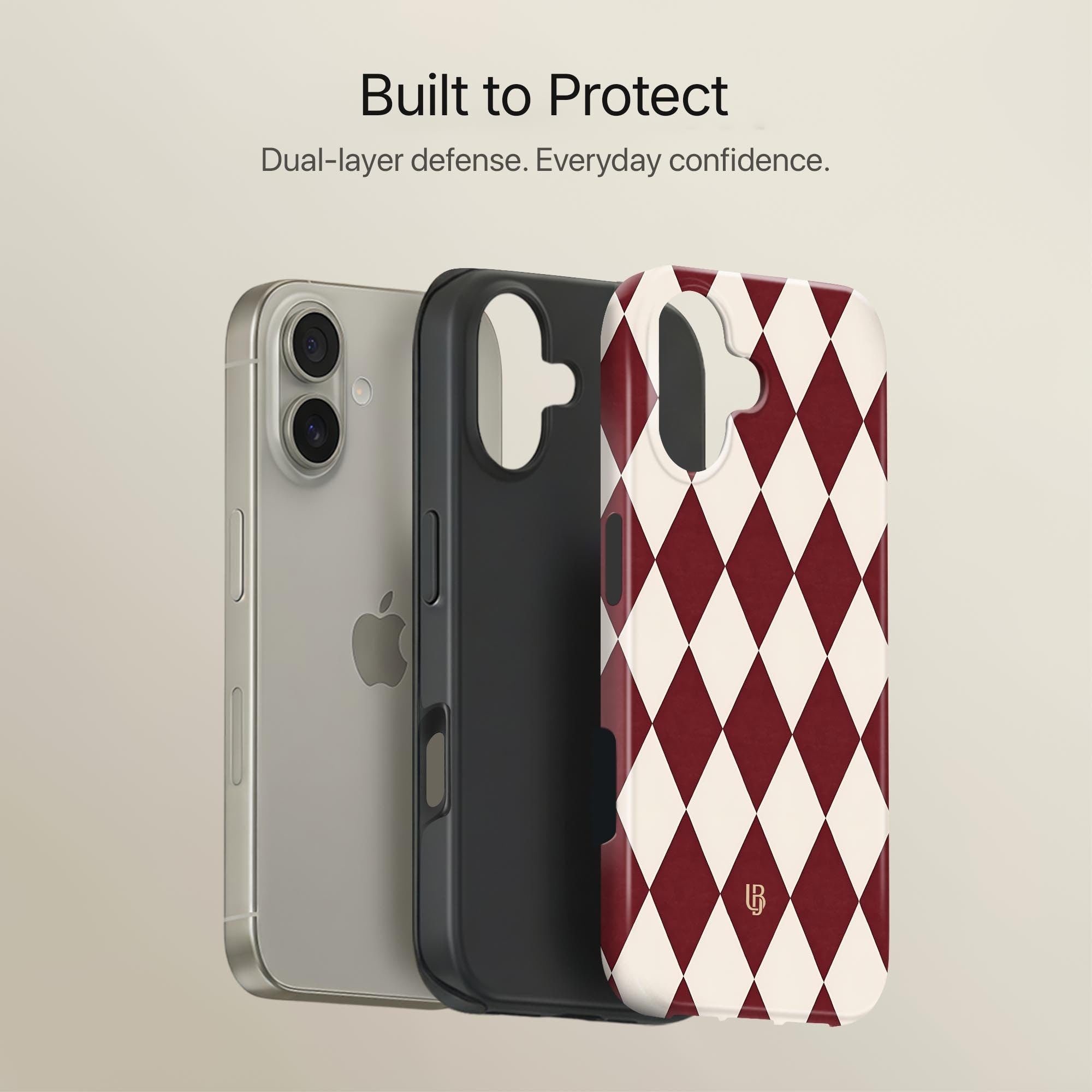 Merlot Harlequin - Eclipse Case
