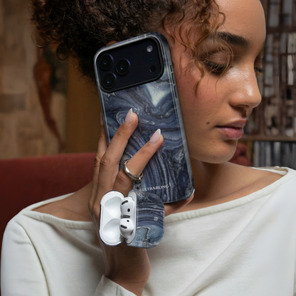 Midnight Marble Ultrabling AirPods case detail view