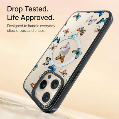 Butterfly Halo Ultrabling Aura iPhone case non MagSafe black back view
