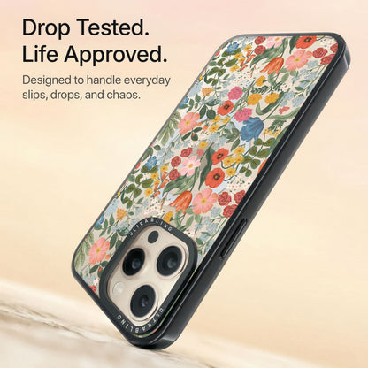 Meadow Mix Ultrabling Aura iPhone case non MagSafe black back view