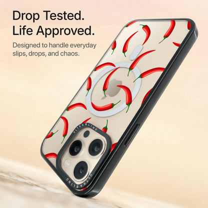 Hot Chili Ultrabling Aura iPhone case non MagSafe black back view