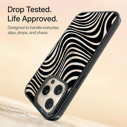 Hypnotic Ultrabling Aura iPhone case non MagSafe black back view