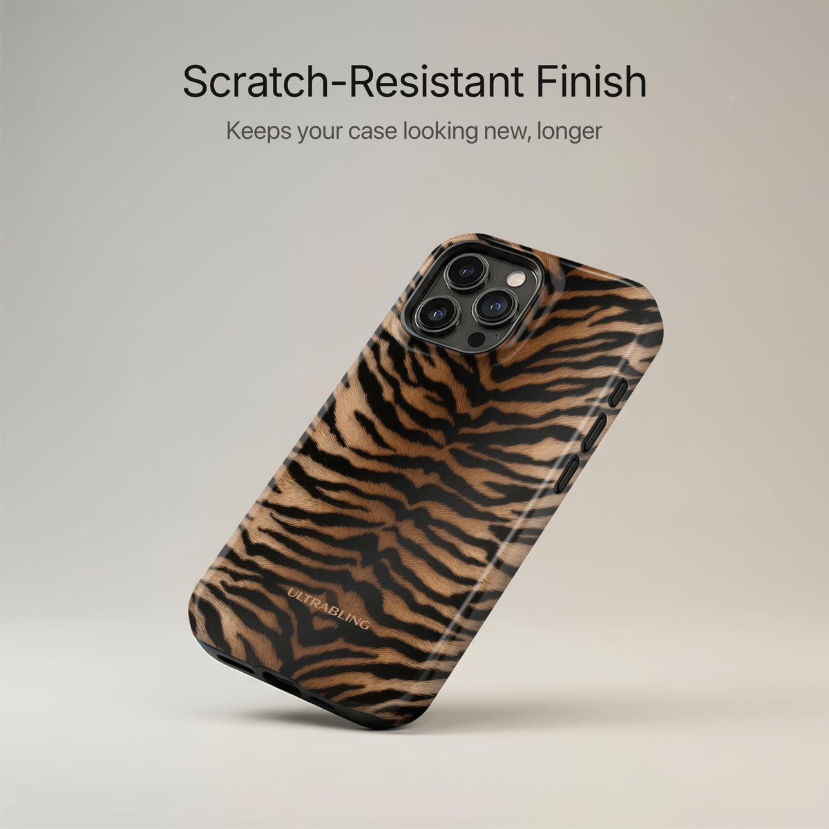 Tiger Sand - Eclipse Case by Ultrabling, designer iPhone case, packaging view