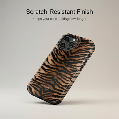 Tiger Sand - Eclipse Case by Ultrabling, designer iPhone case, packaging view