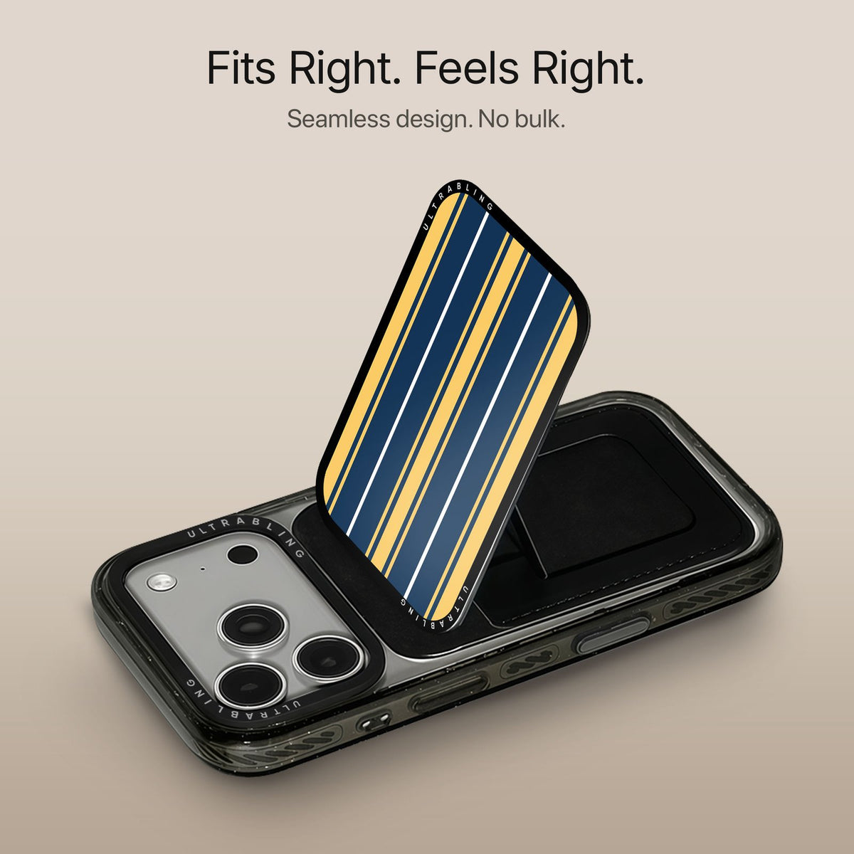 Harbor Stripe - MagSafe Wallet