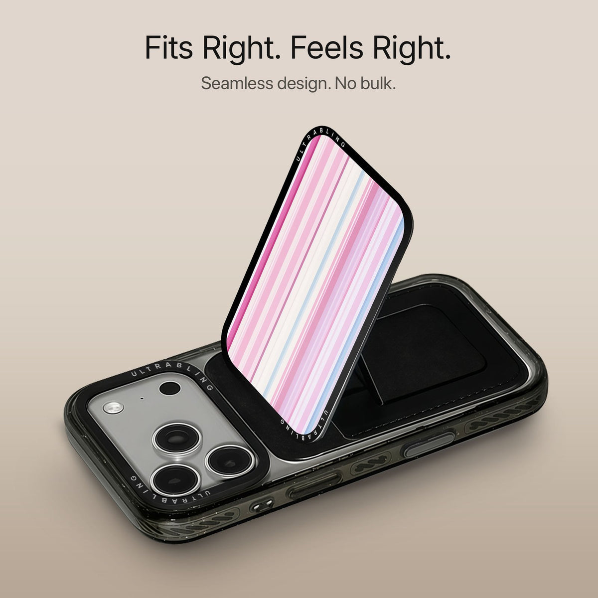 Pastel Stripe - MagSafe Wallet
