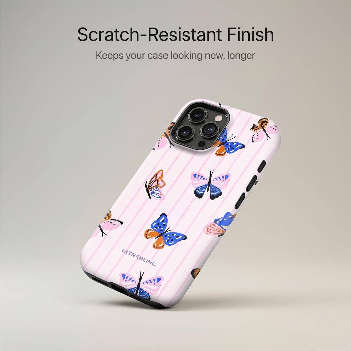 Butterfly Stripe - Eclipse Case