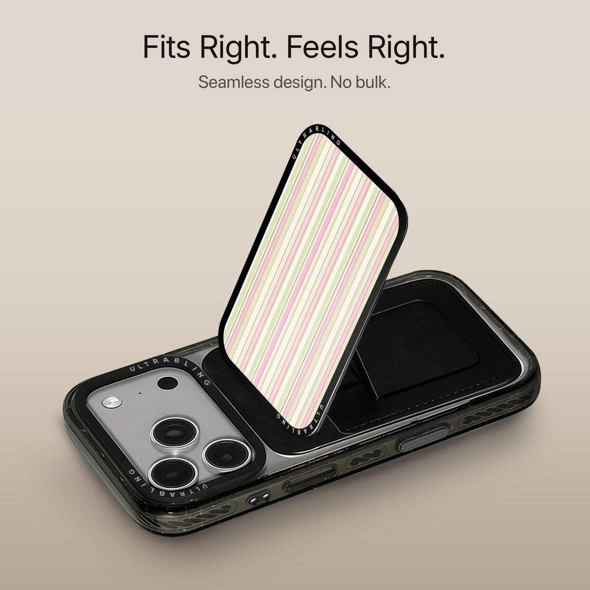 Butter Stripe - MagSafe Wallet