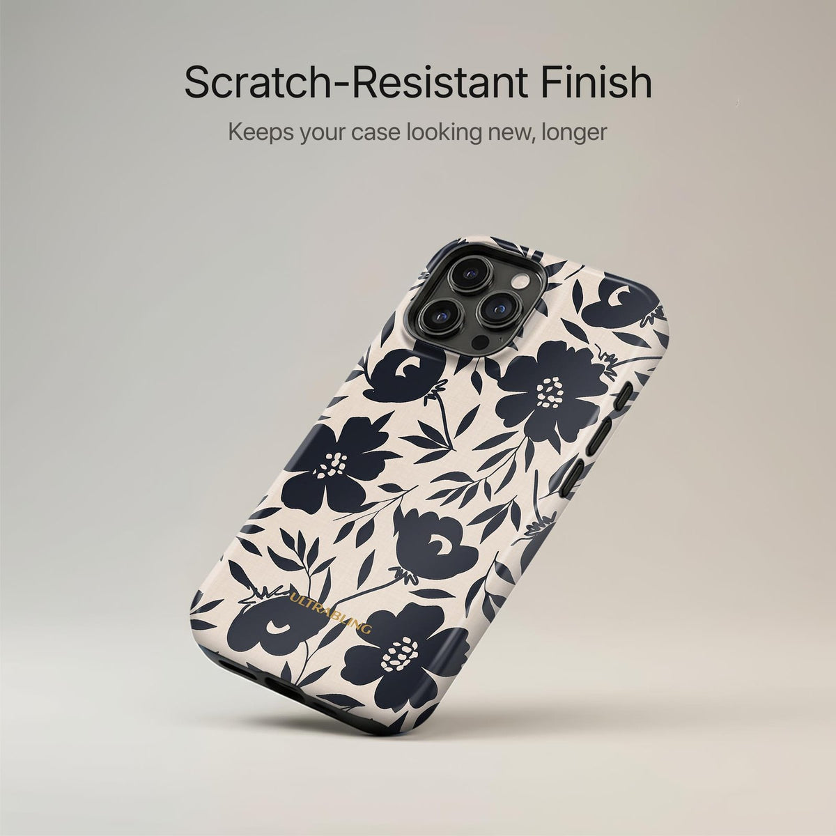Navy Bloom - Eclipse Case