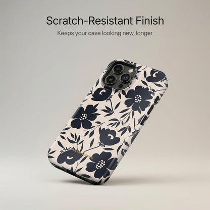 Navy Bloom - Eclipse Case
