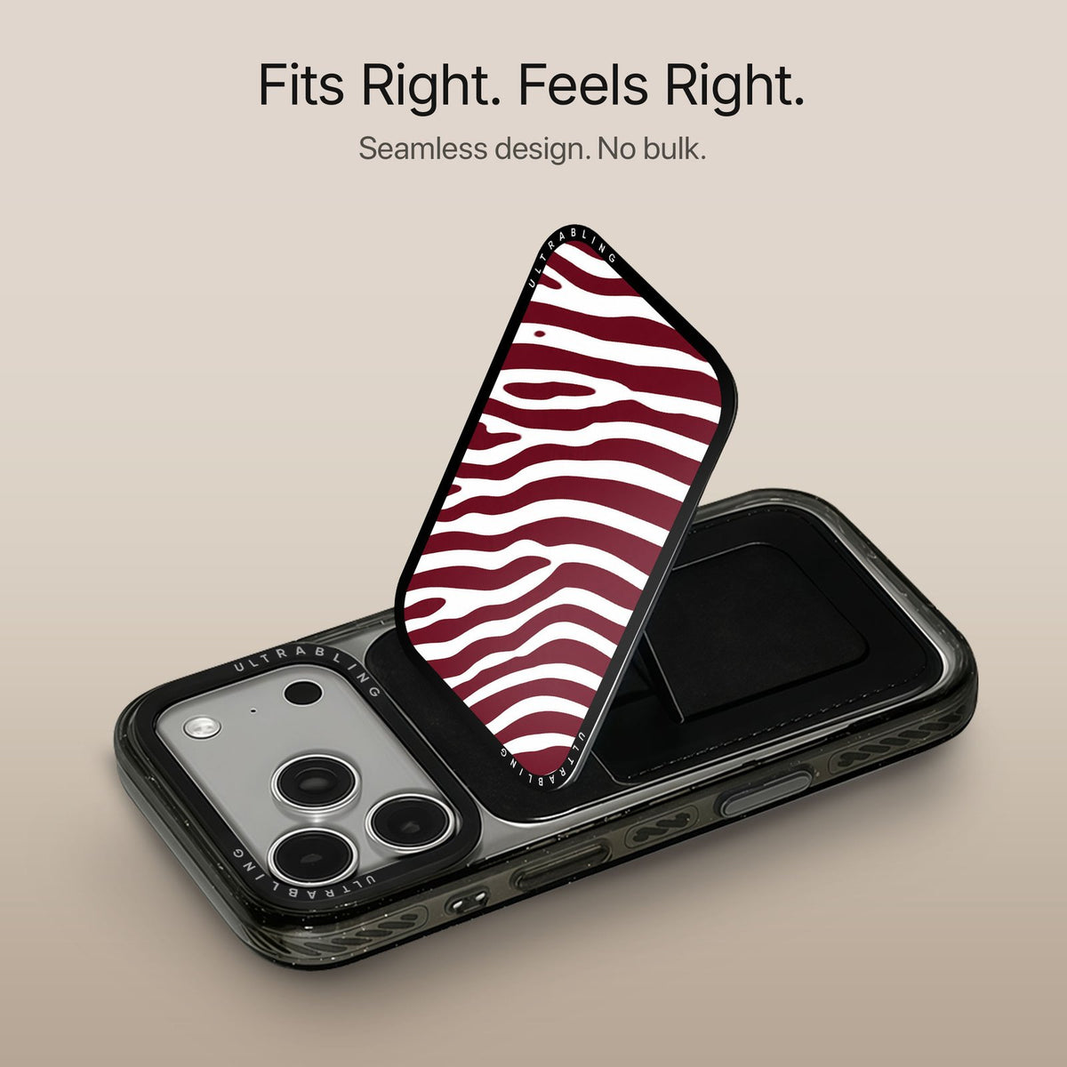 Wine Zebra - MagSafe Wallet