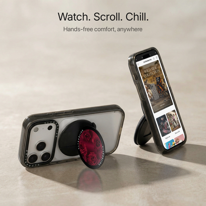 Velvet Roses Ultrabling MagSafe Phone Grip - Close-Up