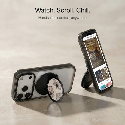 Soft Bloom Ultrabling MagSafe Phone Grip - Close-Up