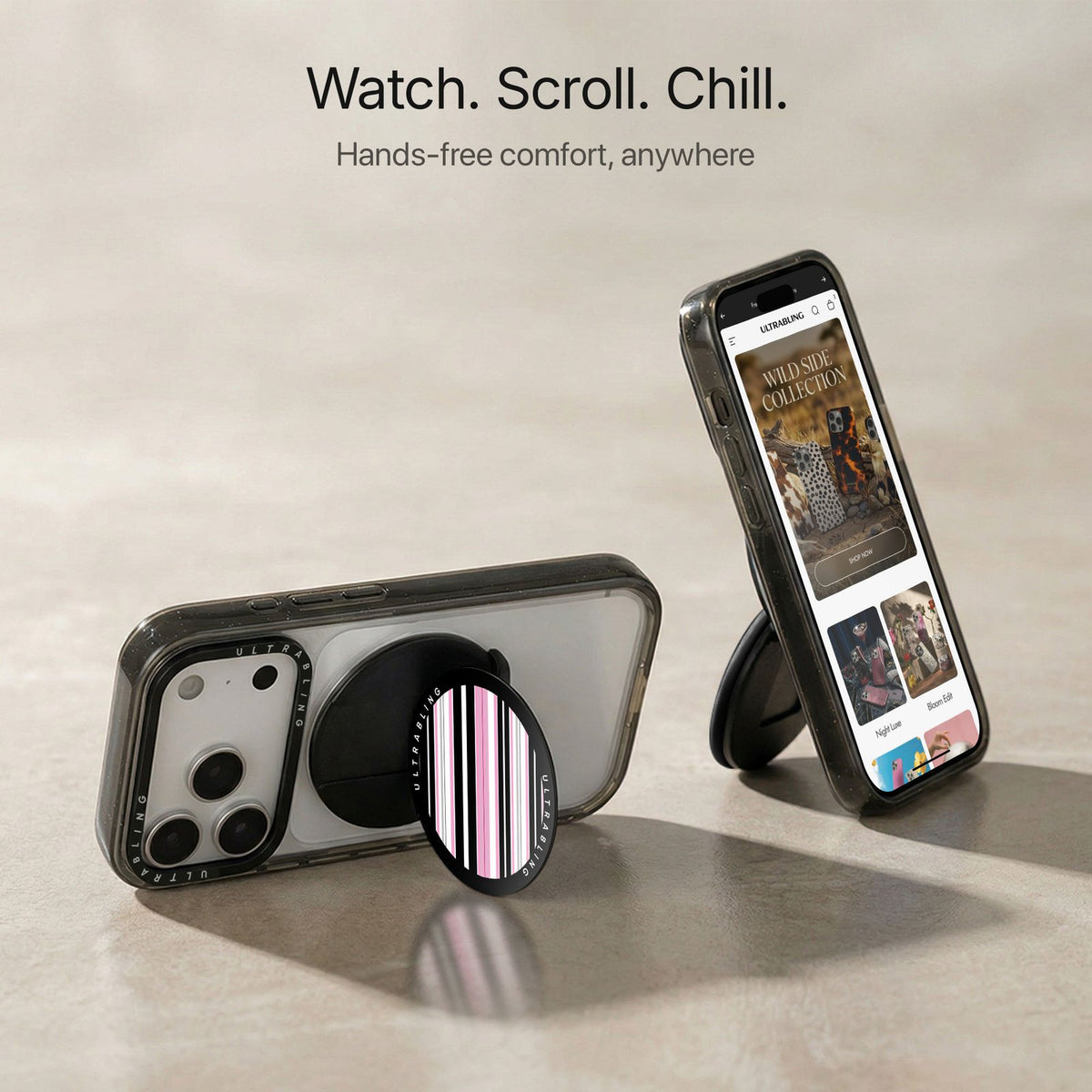 Taffy Stripe - MagSafe Phone Grip